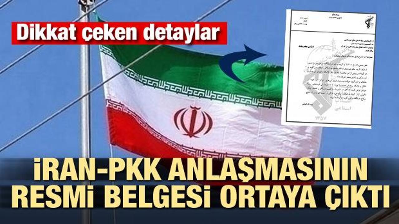 İran-PKK anlaşmasının resmi belgesi ortaya çıktı