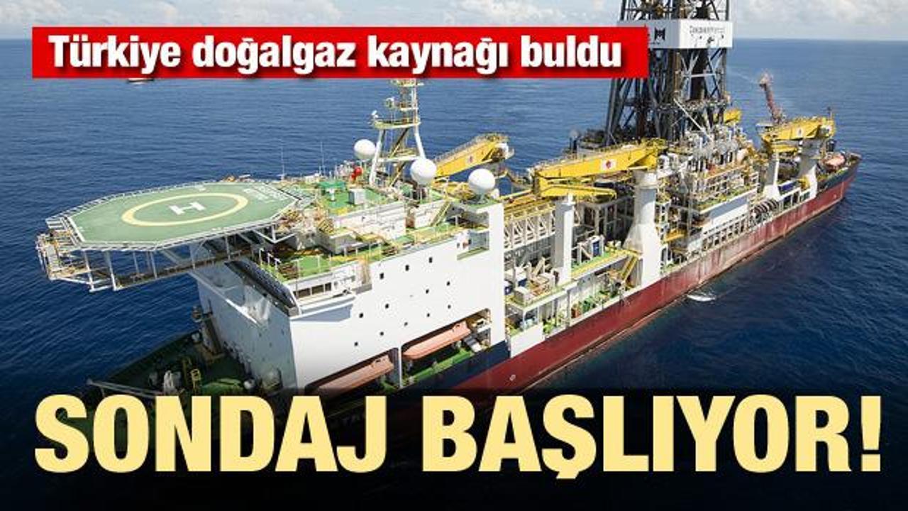 Türkiye doğalgaz kaynağı buldu! Sondaj başlıyor