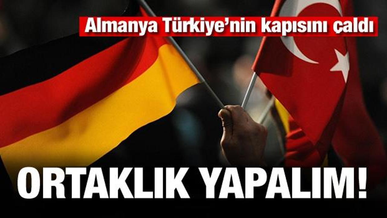 Almanya'dan Türkiye hamlesi! Ortaklık yapalım