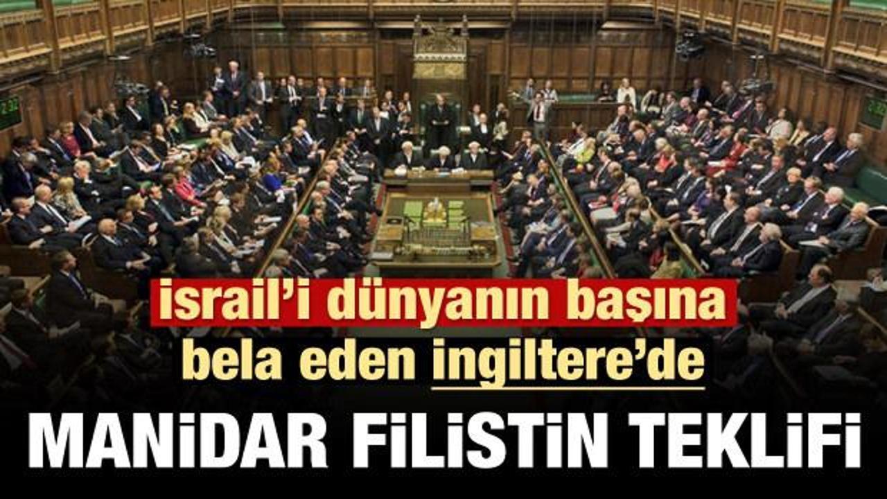 İngiltere'de Filistin tasarısı oylanacak!