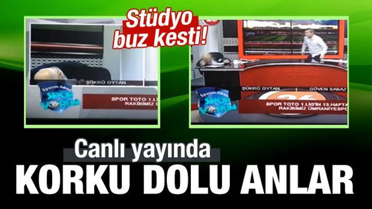 Spor yorumcusu canlı yayında kalp krizi ge&ccedil;irdi