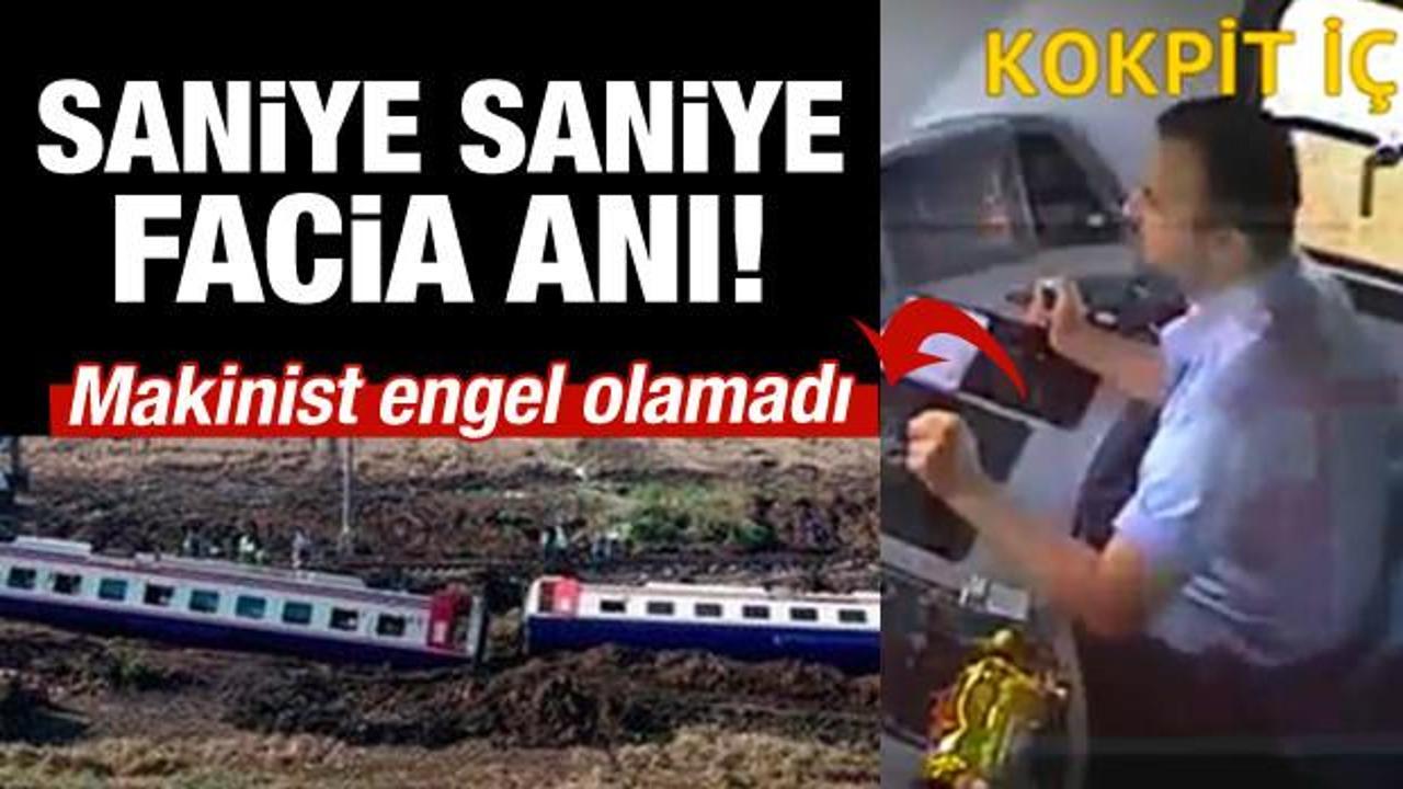 Tren faciasının g&ouml;r&uuml;nt&uuml;leri ortaya &ccedil;ıktı