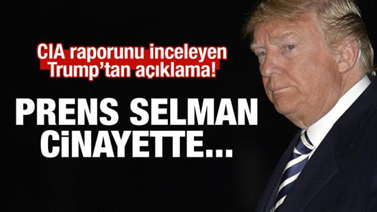 Trump: Prens Selman bilgi sahibi olabilir