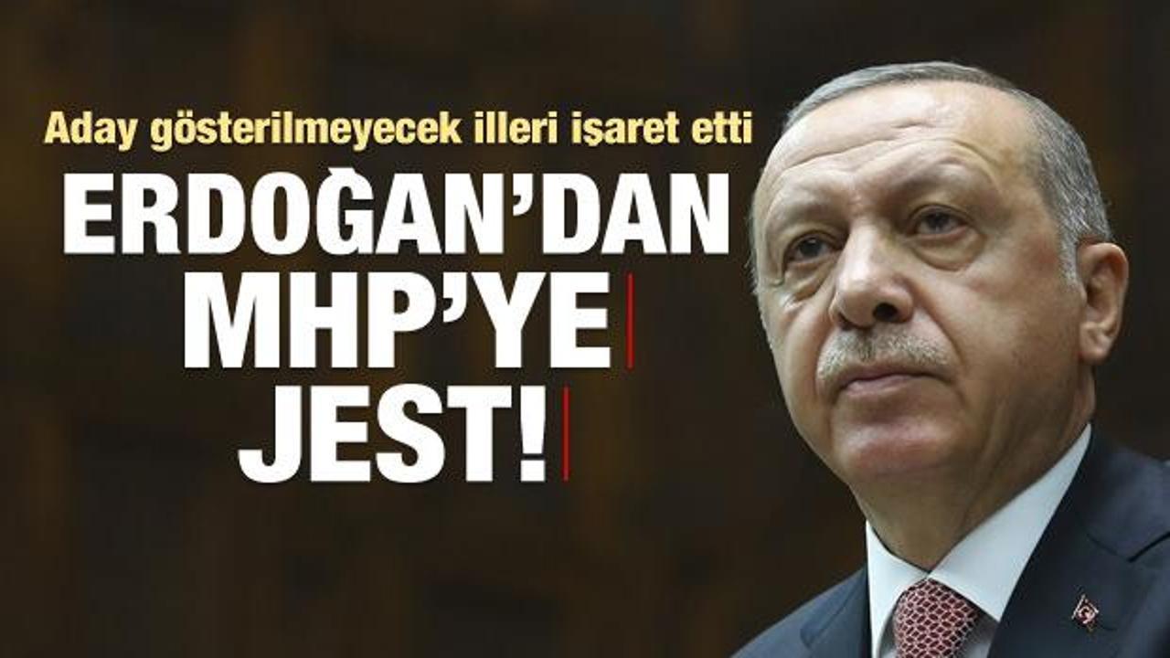 Erdoğan aday gösterilmeyecek illeri işaret etti