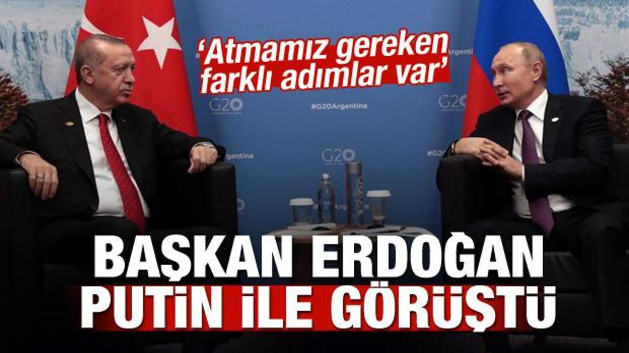 Erdoğan: Hayati konularda görüşme fırsatımız oldu