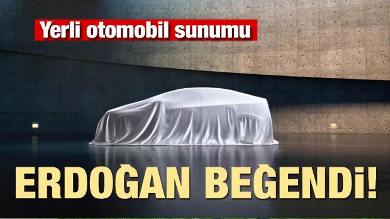 Erdoğan’a yerli otomobil sunumu! Tam not aldı