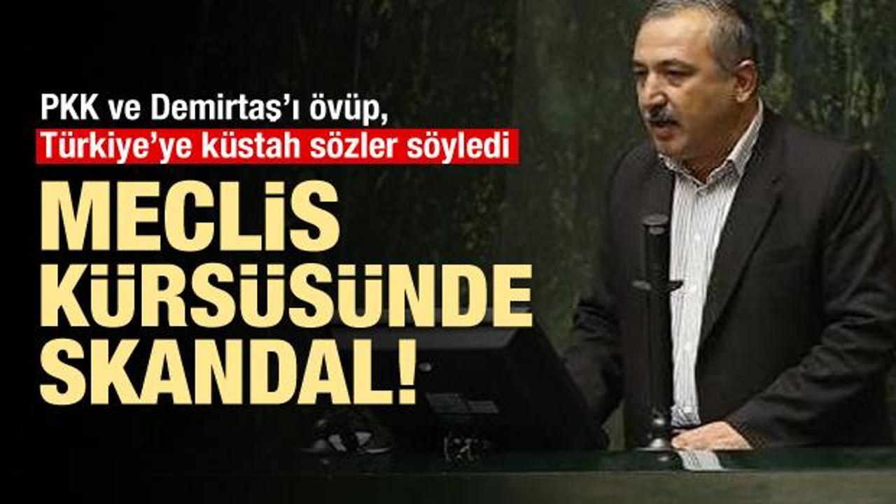 İranlı vekilden mecliste PKK ve Demirtaş skandalı!