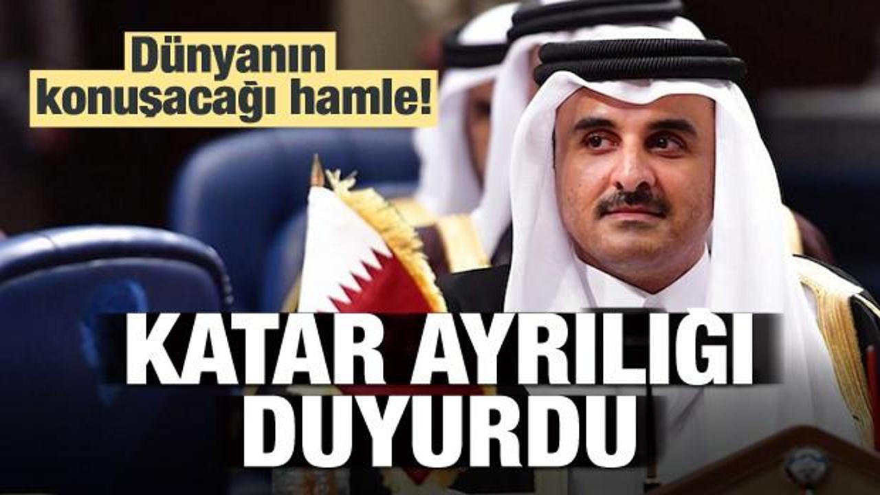 Katar'dan şaşırtan OPEC kararı!