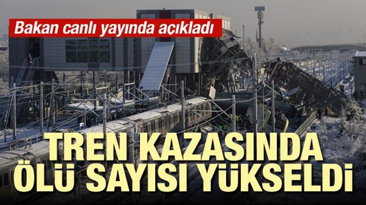 Ankara'daki YHT kazasında ölü sayısı arttı!