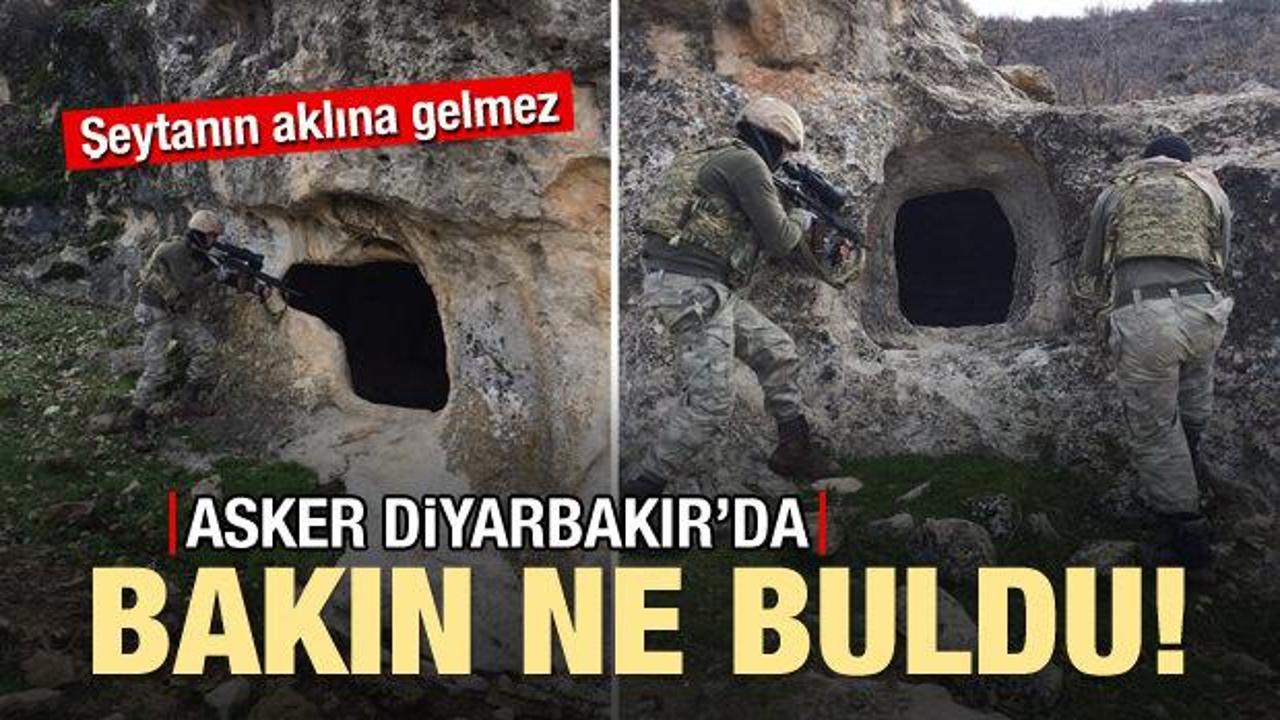 Asker Diyarbakır'da buldu!