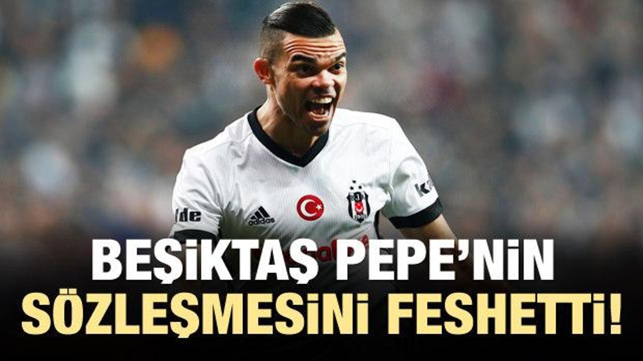 Beşiktaş, Pepe'nin sözleşmesini feshetti!