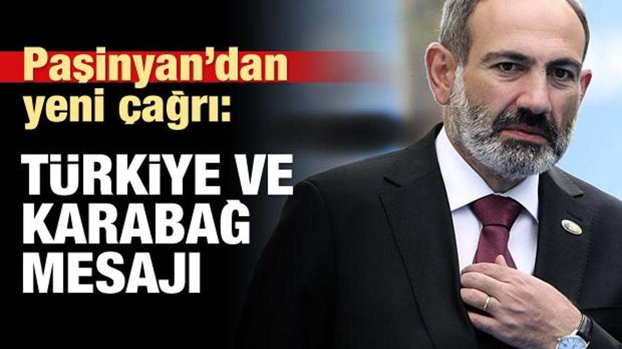 Ermenistan Başbakanı'ndan Türkiye mesajı