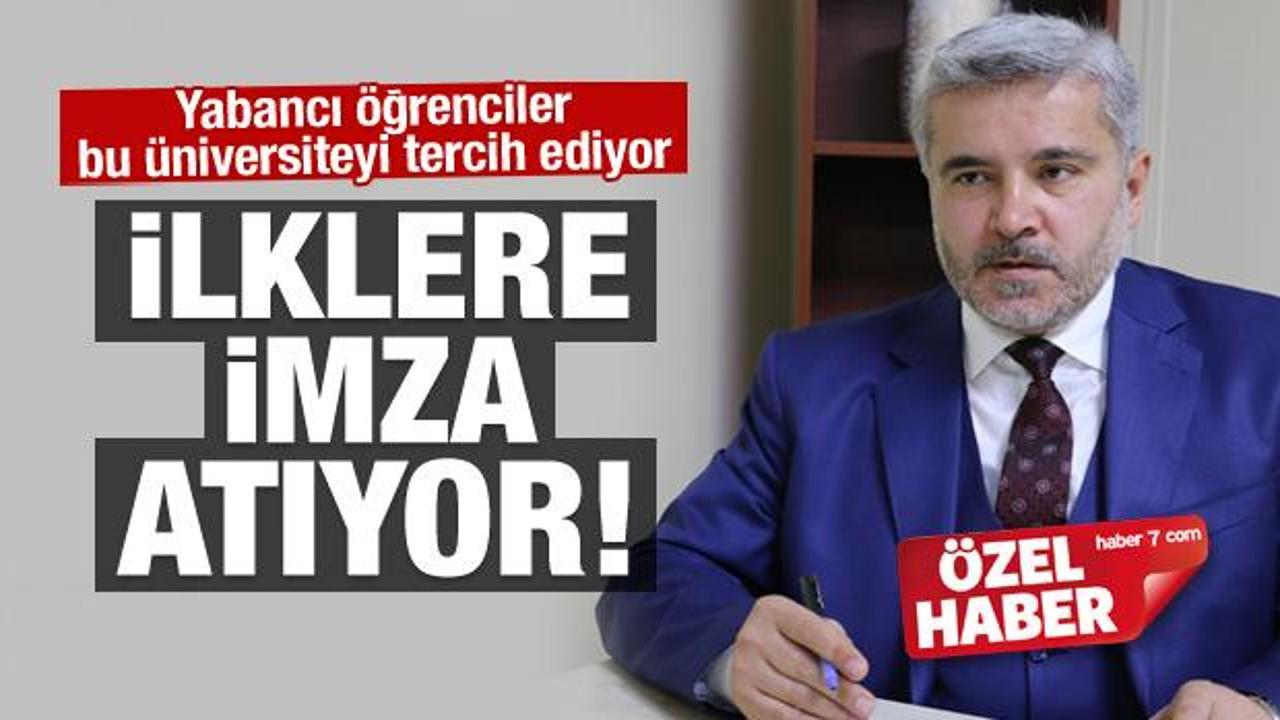 Aksaray &Uuml;niversitesi ilklere imza atıyor