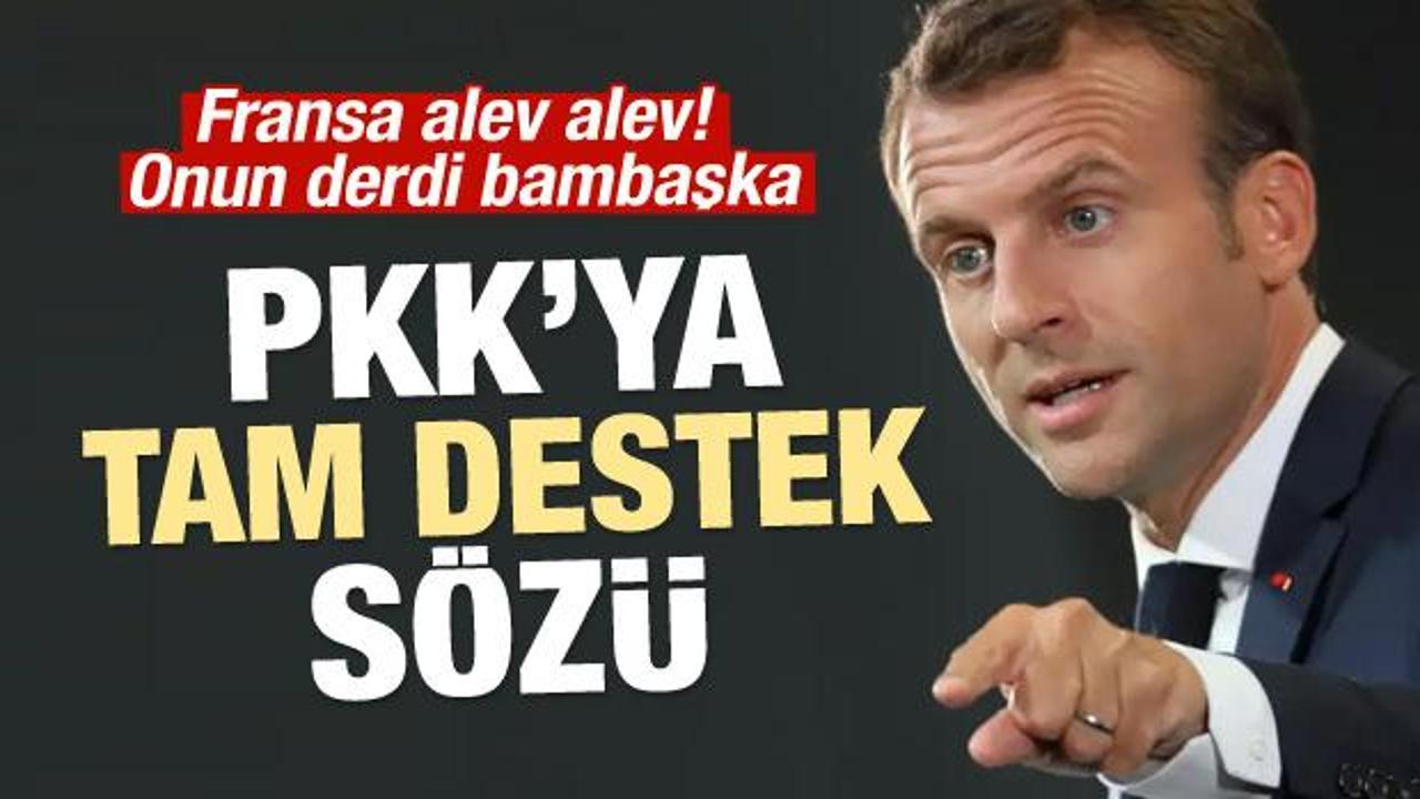Fransa'dan PKK'ya tam destek s&ouml;z&uuml;