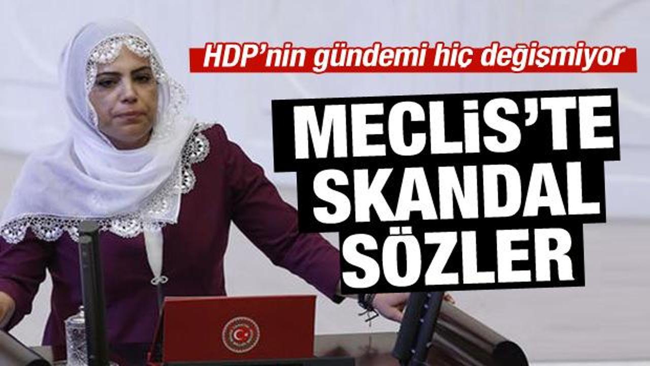 HDP'li Remziye Tosun terörist cenazelerini istedi