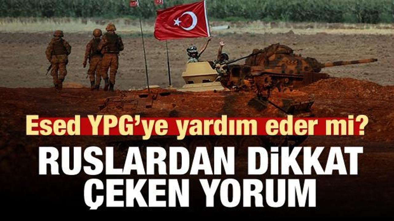 Ruslardan muhtemel Esed-YPG işbirliği yorumu