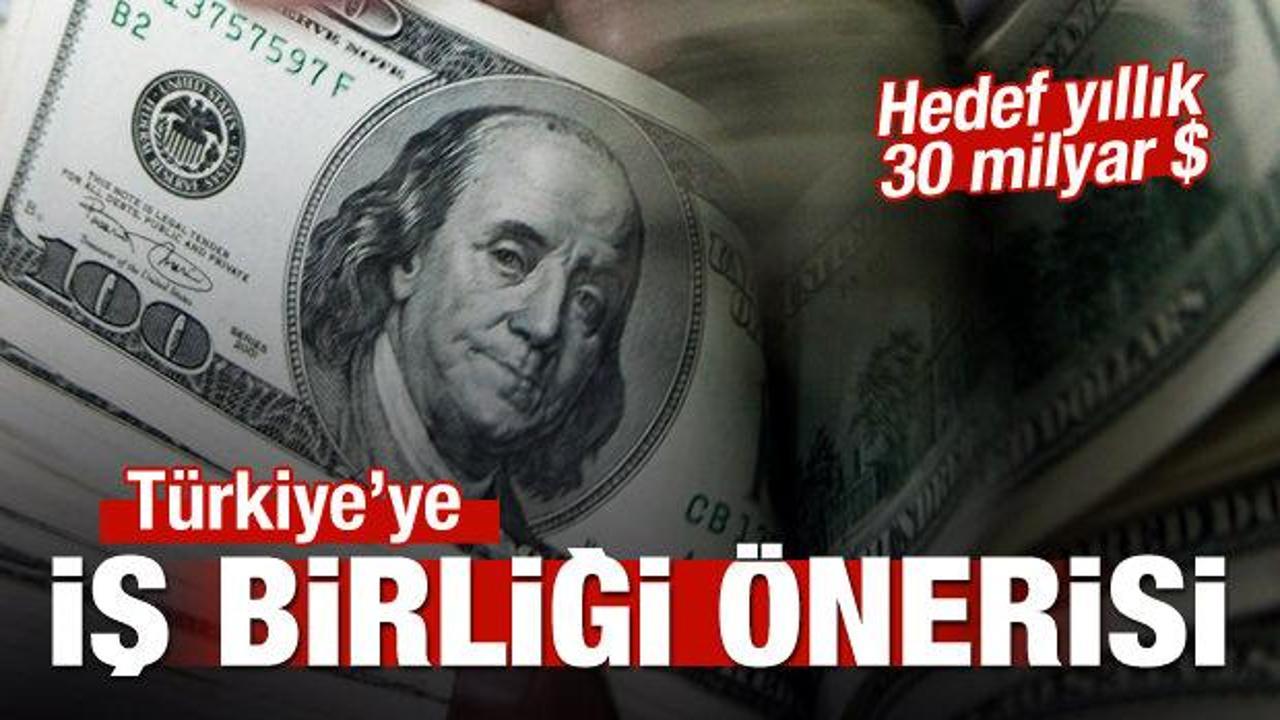 Türkiye'ye 30 milyar dolarlık çağrı!