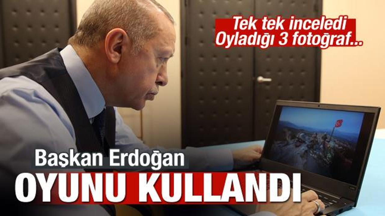 Başkan Erdoğan 'Yılın Fotoğrafları'nı seçti