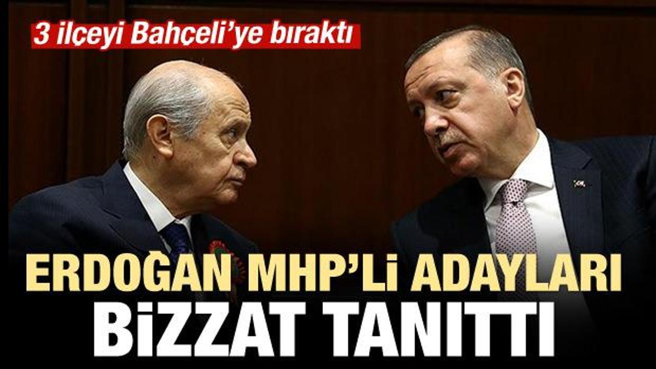 Erdoğan açıkladı: İşte Cumhur ittifakının 3 adayı