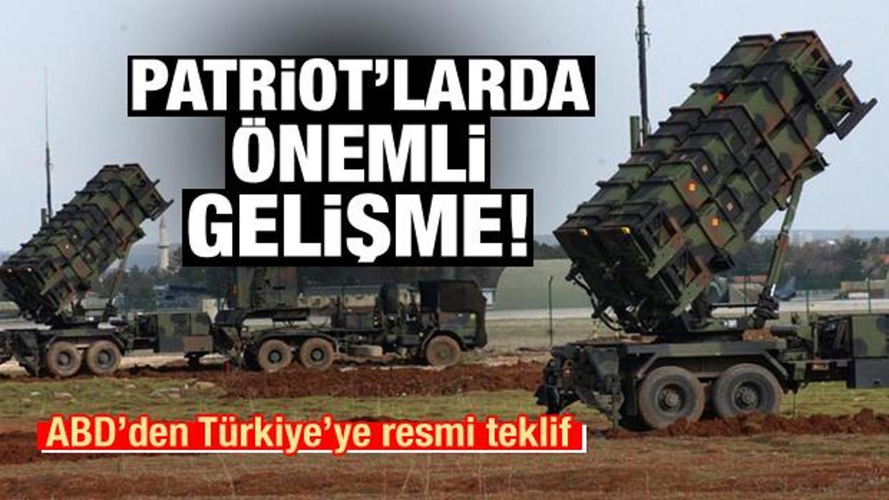 ABD'den Türkiye'ye Patriot teklifi!