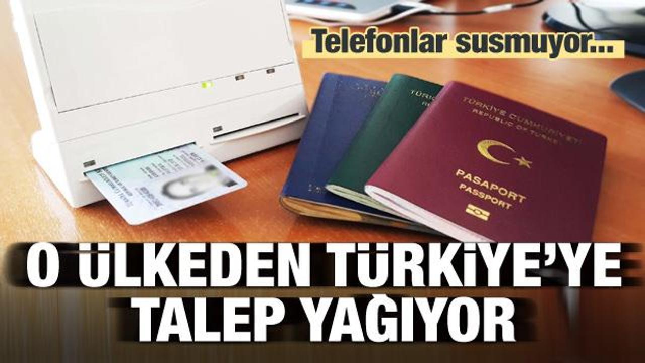 Türk vatandaşlığına yoğun talep! Telefon yağıyor