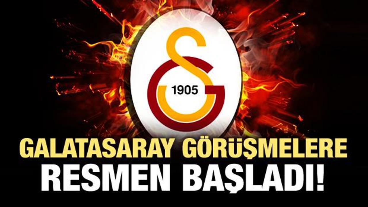 Galatasaray görüşmelere resmen başladı!
