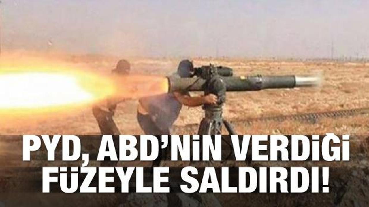 YPG, ABD'nin verdiği füzeyle ÖSO’ya saldırdı!