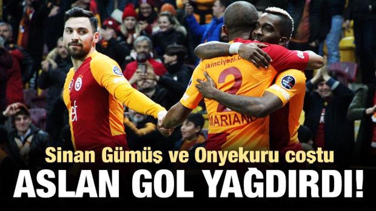 Galatasaray ikinci yarıya 'çok farklı' başladı!