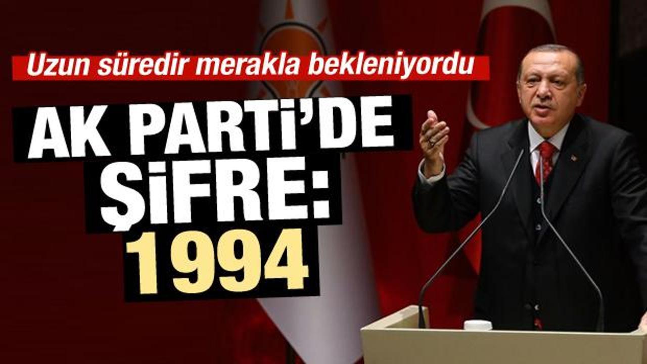 AK Parti'de manifesto şifresi 94 ruhu!