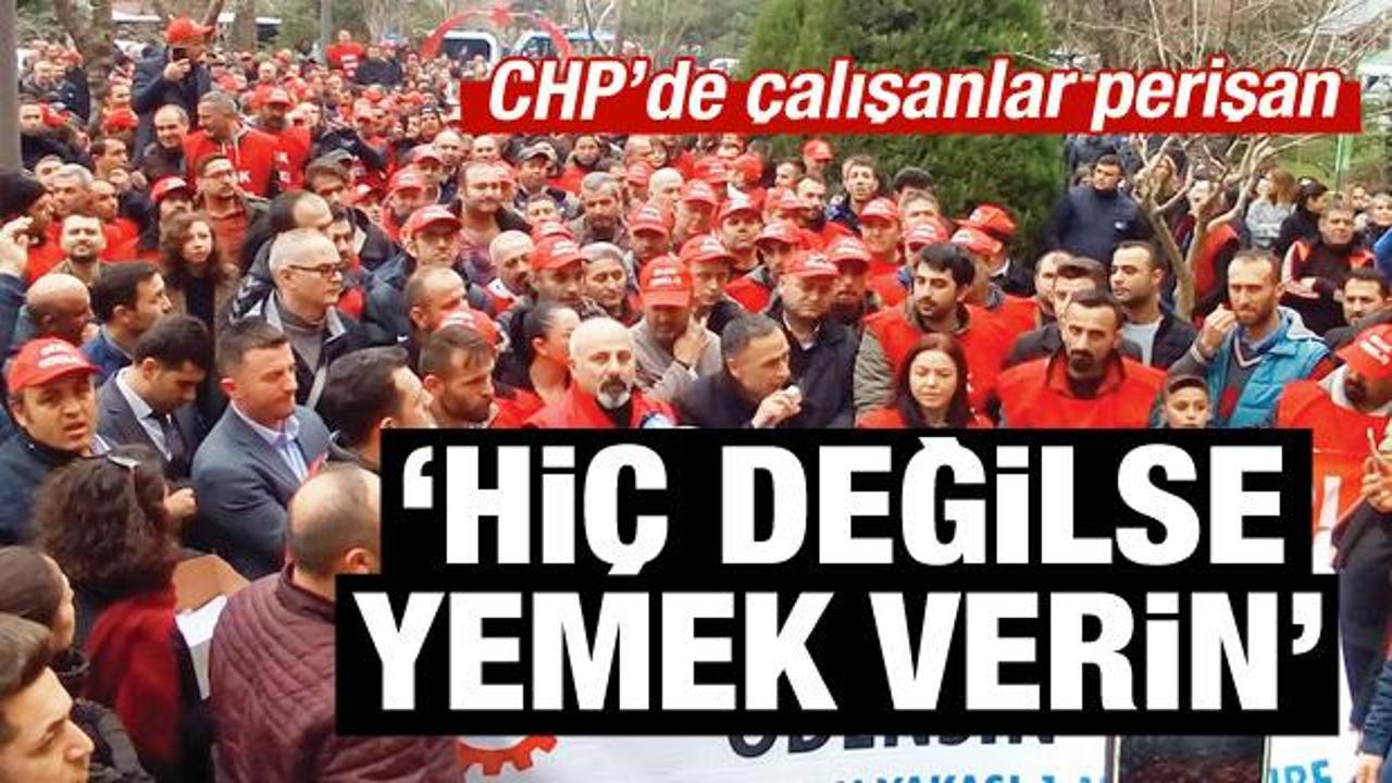 CHP'li belediyelerin işçileri perişan