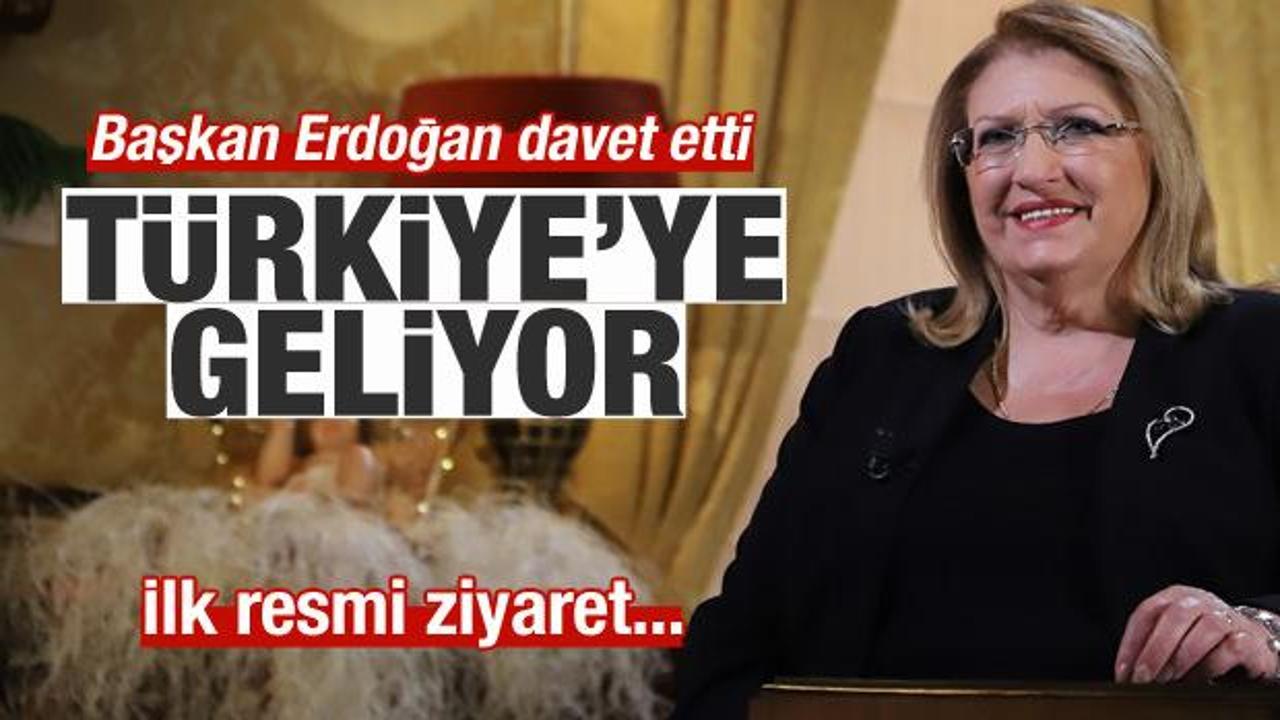 Erdoğan davet etti, Marie Louise Coleiro Preca Türkiye'ye geliyor