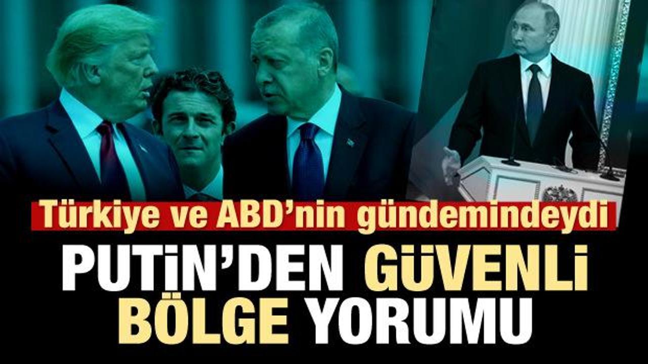 Erdoğan ve Putin'den g&uuml;venli b&ouml;lge a&ccedil;ıklaması!