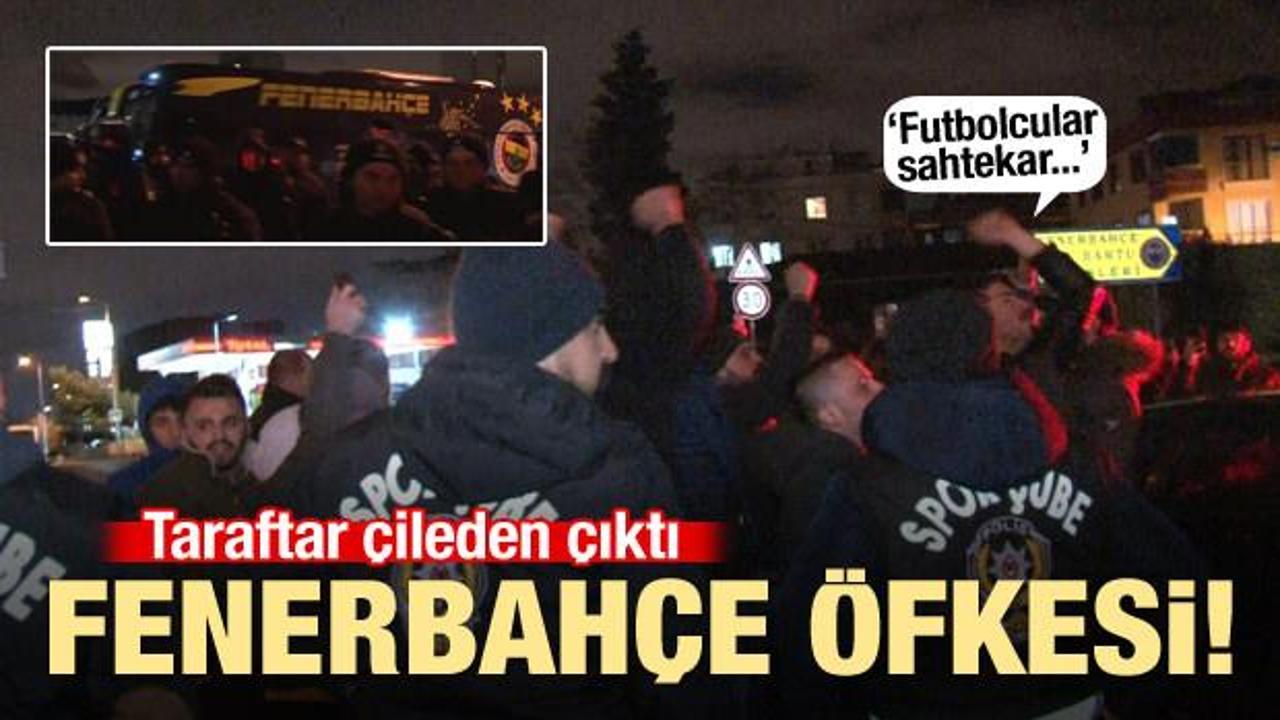 Fenerbah&ccedil;e taraftarını zor zapt ettiler!