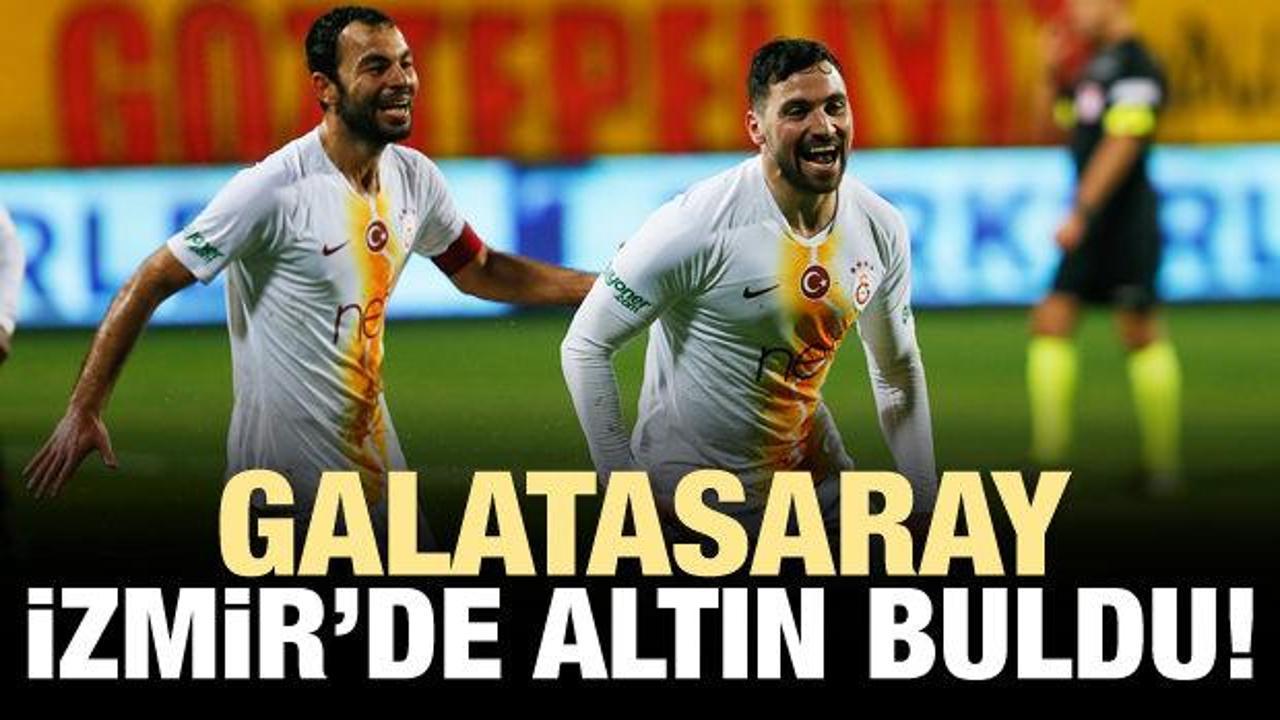 Galatasaray İzmir'de 'altın' buldu!