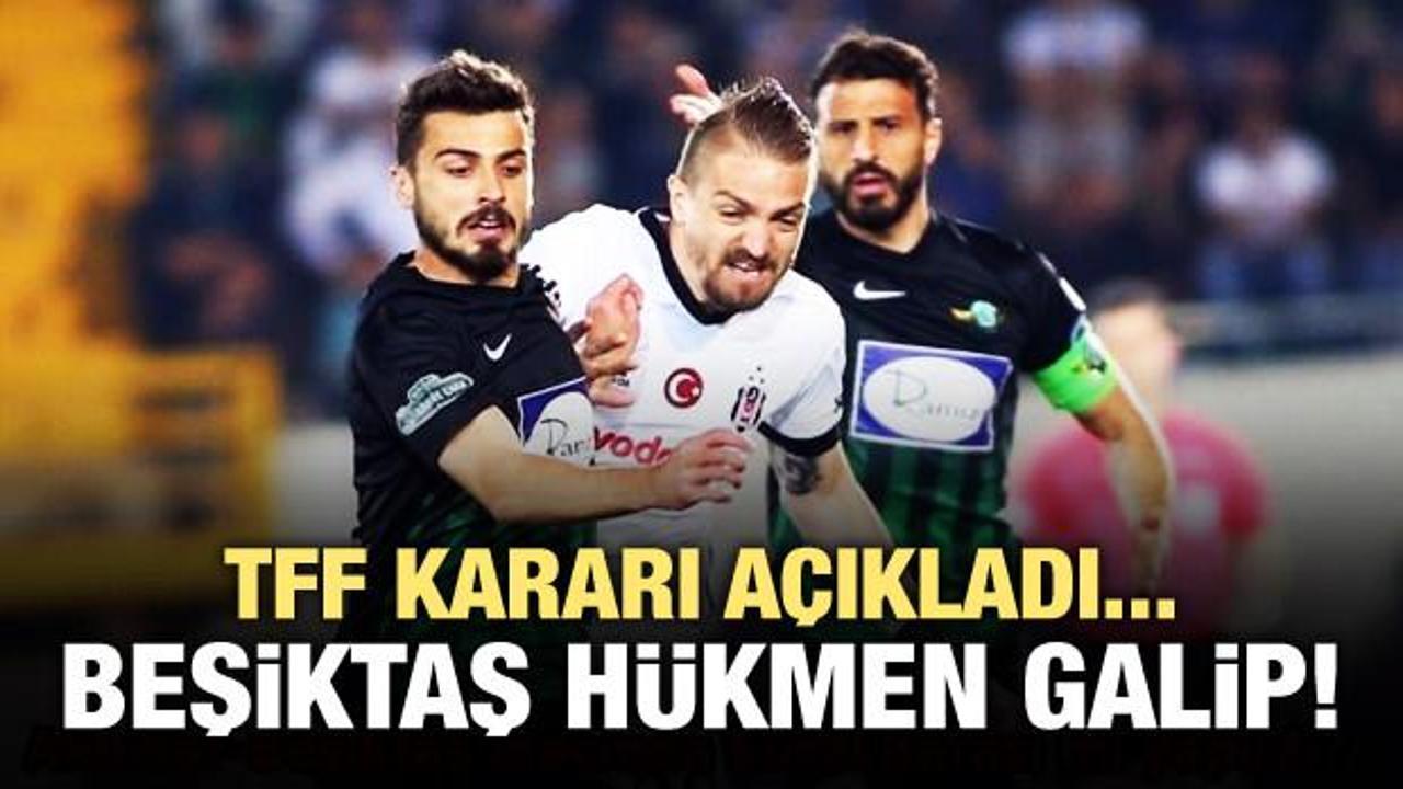 PFDK açıkladı! Beşiktaş hükmen galip