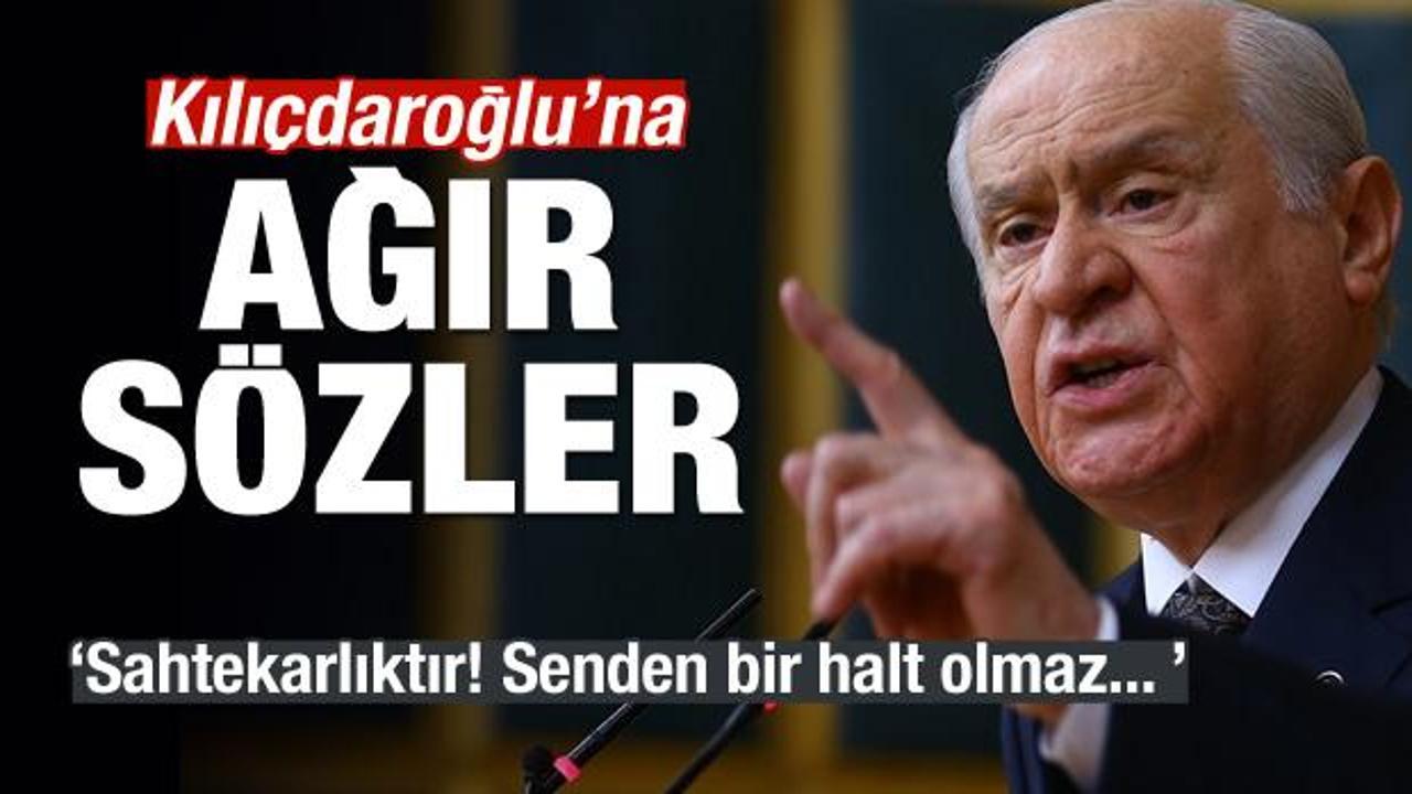 MHP lideri Bah&ccedil;eli'den Kılı&ccedil;daroğlu'na ağır s&ouml;zler