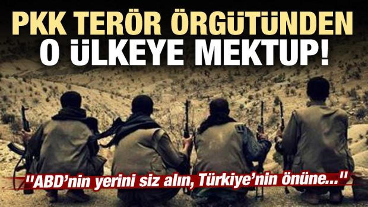 PKK'dan o ülkeye mektup! 'ABD'nin yerini siz alın...'
