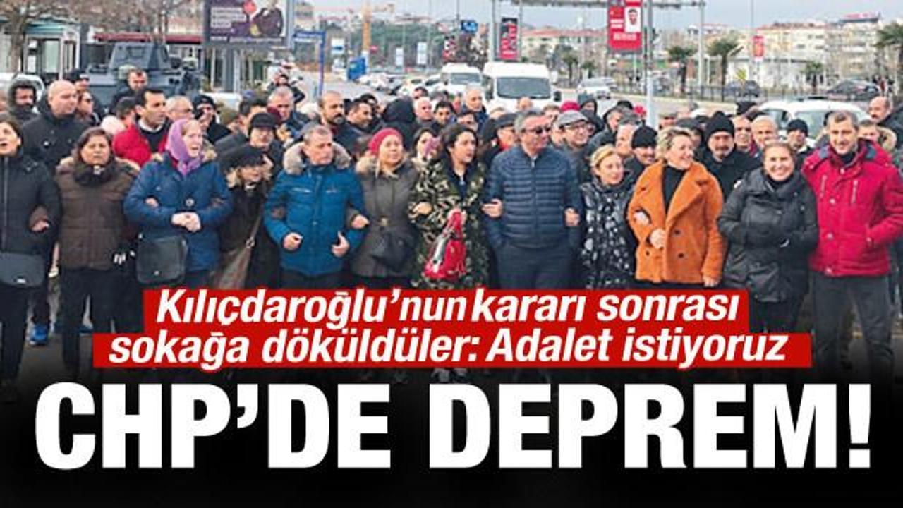 CHP Maltepe sokağa döküldü: Adalet istiyoruz!