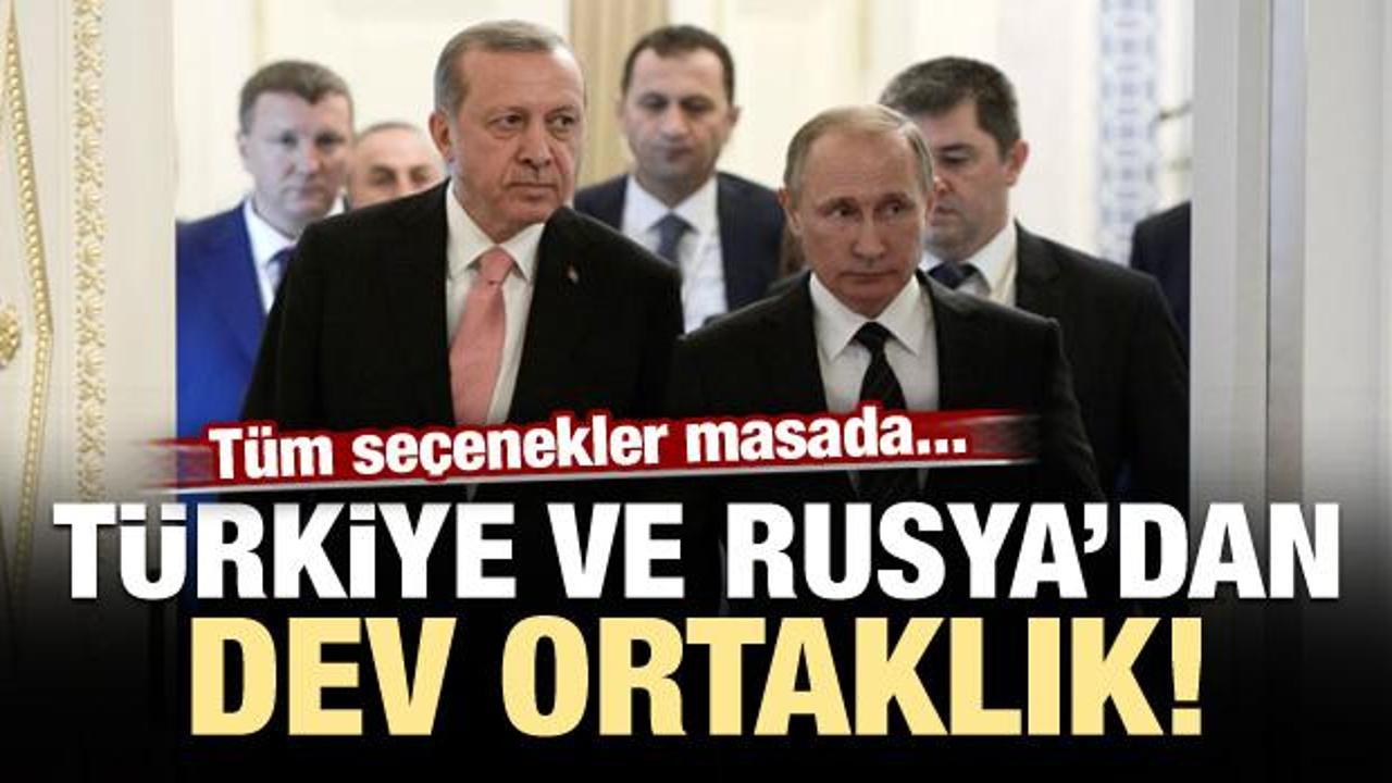 Türkiye ve Rusya'dan dev ortaklık! Seçenekler masada...