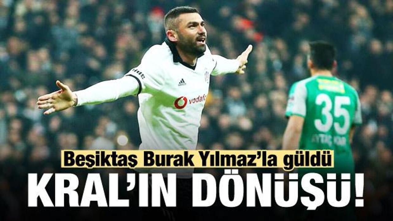 Burak Yılmaz attı Beşiktaş kazandı!
