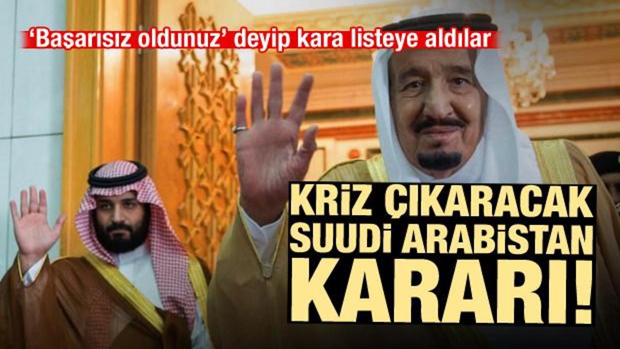 AB'den kriz &ccedil;ıkaracak karar! Suudi Arabistan'ı kara listeye aldılar