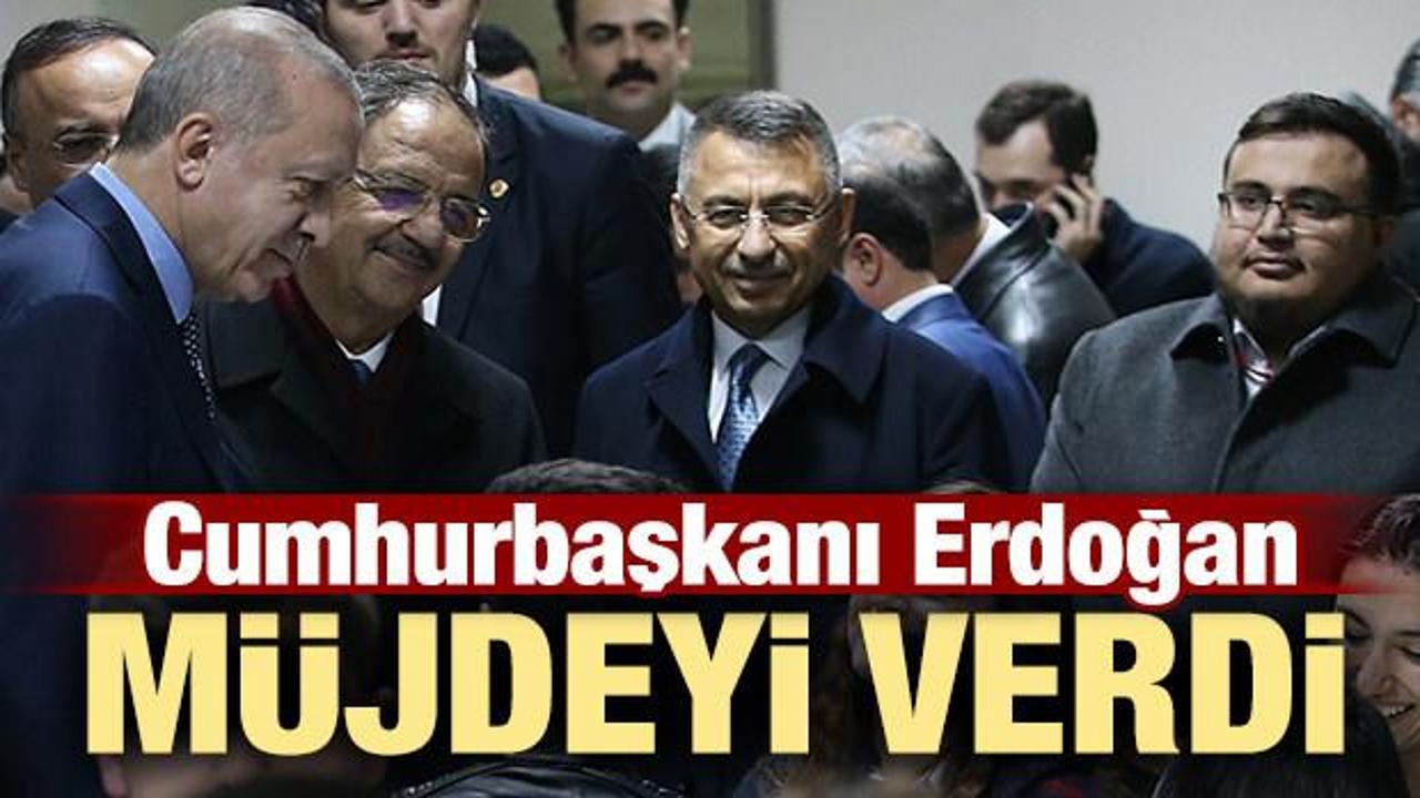 Cumhurbaşkanı Erdoğan'dan Ankara'ya metrobüs müjdesi