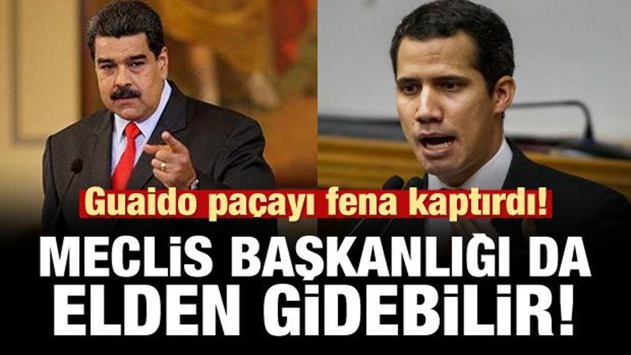 Venezuela'da Guaido gelişmesi! Görevden men edilebilir!