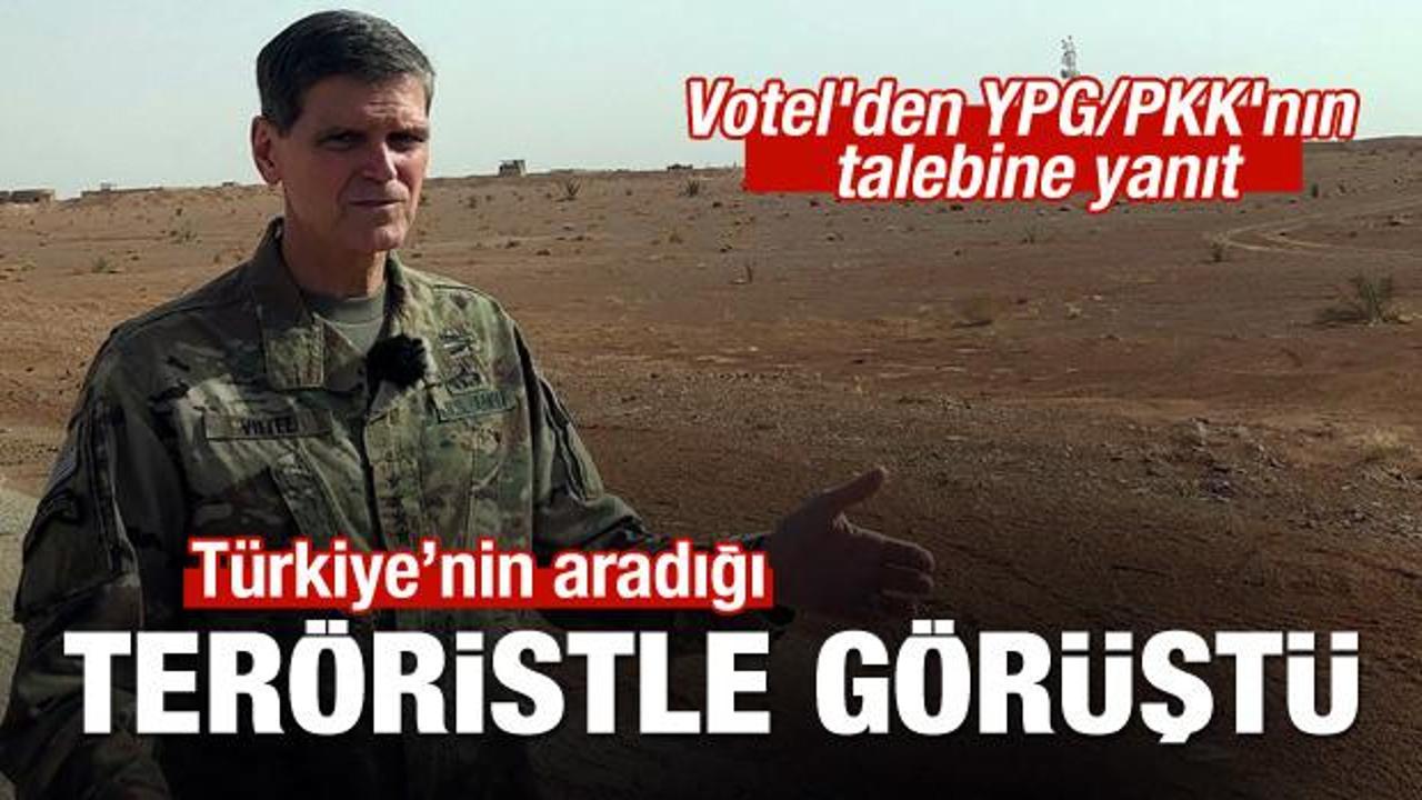 ABD’li komutan aranan PKK’lı terörist ile görüştü