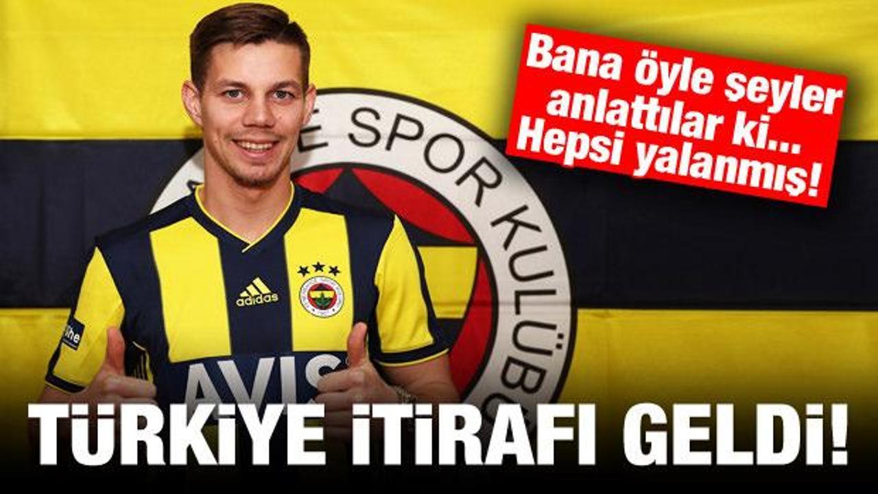 F.Bahçe'nin yeni transferi Zajc'tan Türkiye itirafı