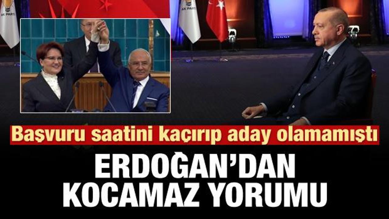 Cumhurbaşkanı Erdoğan'dan Burhanettin Kocamaz yorumu