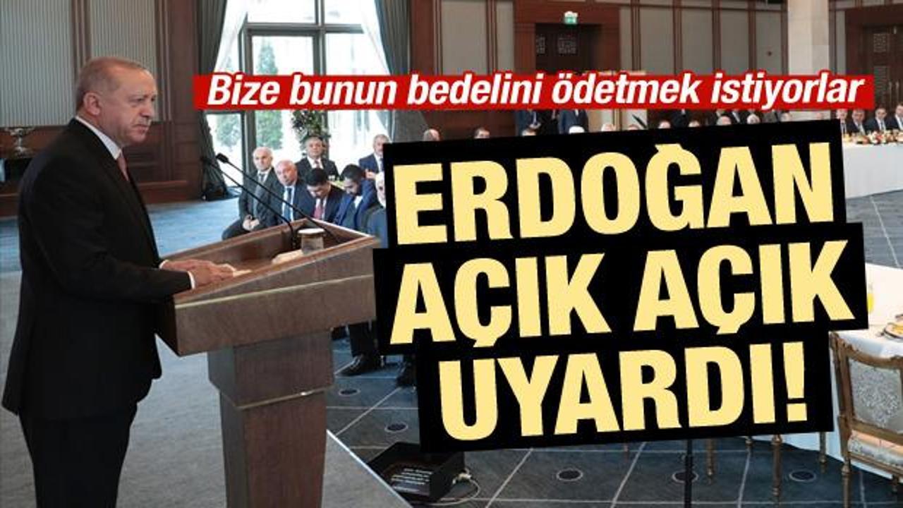 Erdoğan: Biz tökezlersek bayram ederler