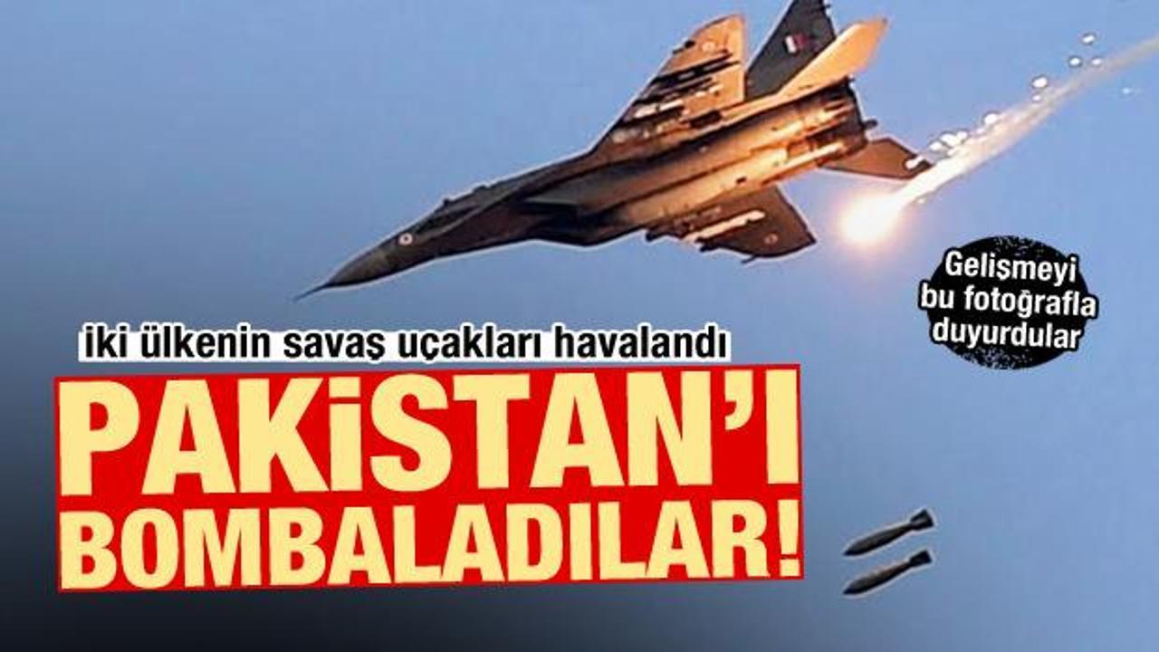 D&uuml;nya diken &uuml;st&uuml;nde! Hindistan Pakistan'ı vurdu, Pakistan cevap verdi