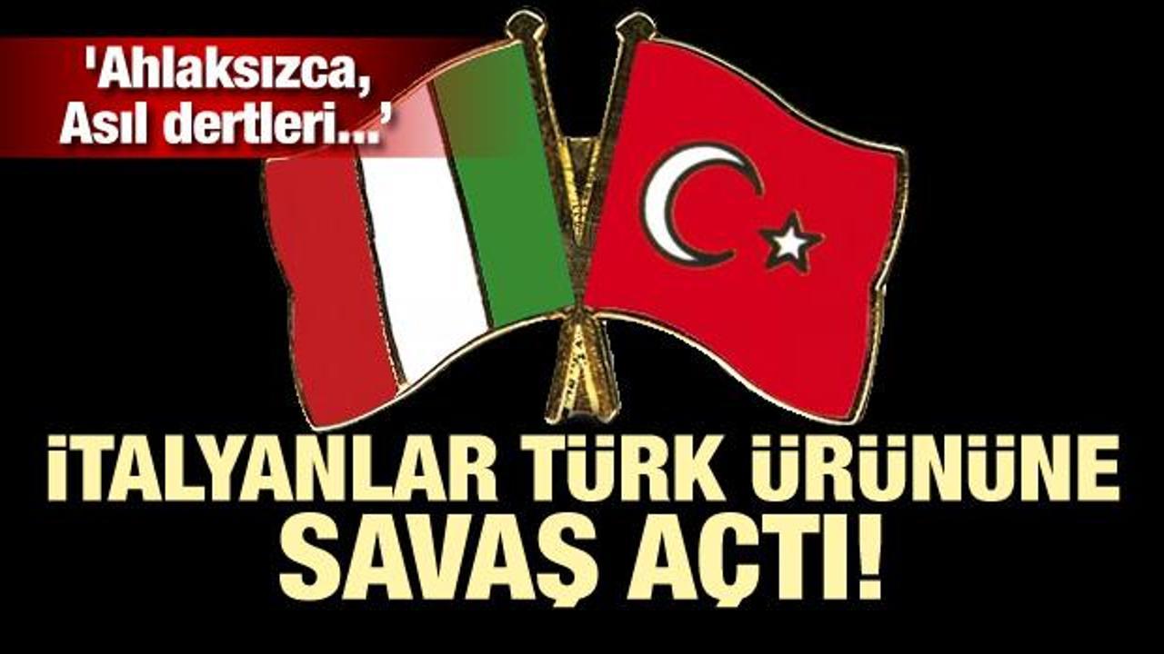 İtalyanlar Türk ürününe savaş açtı! 'Ahlaksızca...'