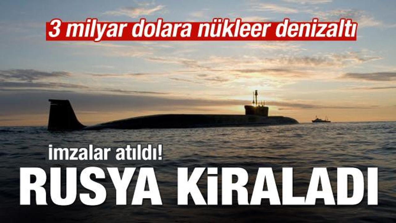 3 milyar dolara kiralık nükleer denizaltı 